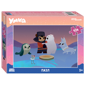 Пазлы  104 элементов  230*330мм.  "Умка" (С/м)