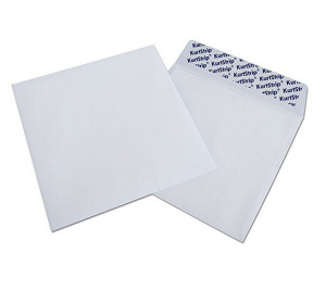 Конверты бумажные для CD/DVD, отрывная лента