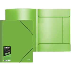 Папка на резинке А4 0,45мм deVENTE. Juicy салатовая