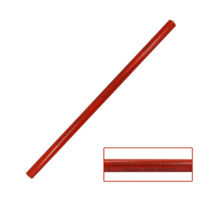 Карандаш  специальный КРАСНЫЙ для письма на стекле, пластике, металле, фарфоре