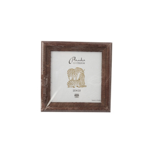 Фоторамка дерево 10*10см. №1702 (Темно-коричневая)