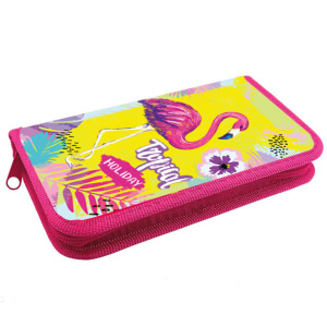 Пенал 1 отд. (190*110)   Яркий фламинго, лам.