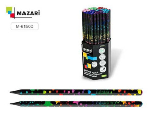 Карандаш Aura пластиковый, HB, со стразом, круглый