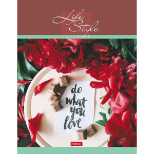 Тетрадь А5 на кольцах 120л кл. Life Style, глянц.лам.