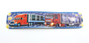 Закладка картонная "Грузовики"