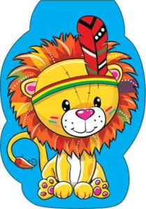 Закладка магнитная мини Лев