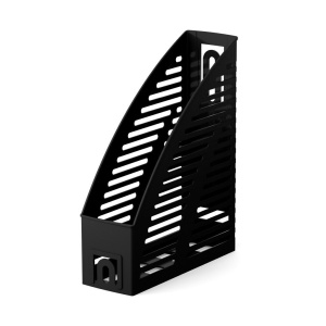 Накопитель д\бумаг верт. Base. Classic 85мм, черный