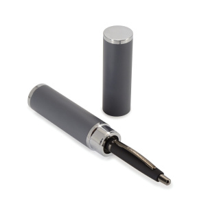 Ручка в футляре "San remo. Черный" шарик.,1,0мм, металл., синие чернила