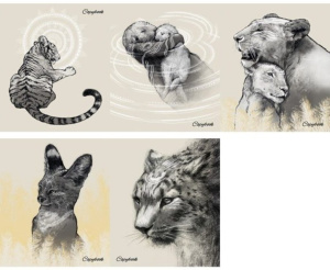 Тетрадь А5 48л кл. Альфа-Тренд "Тотемные животные" выб.твин УФ-лак, белизна 100%