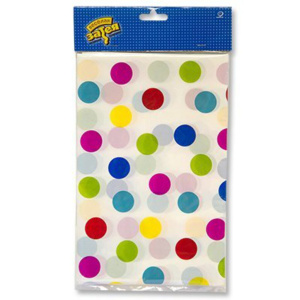 Скатерть п\э "Горошек" 130*180см.