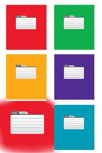 Тетрадь А5 48л ЛИН. ПЗБМ "Пантон" белизна 80%