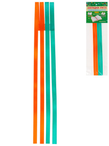 Закладки-ляссе самоклеящиеся. Стандарт "Яркая парочка"