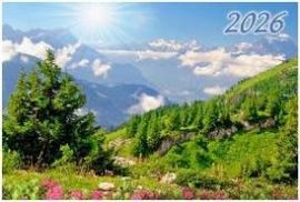 Календарь Трио  310*680мм на 2026г.  Горный пейзаж