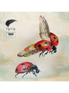 Скетчбук 190*190мм  20л., клеевой кор., 300гр/м2 "Акварель - 2" 50%хлопок