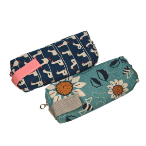 Пенал косметичка текстиль 20*5,5*9 см, ассорти дизайнов