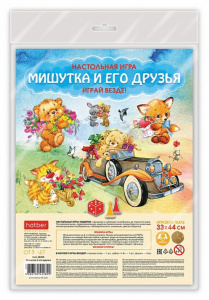 Игра с фишками. "Мишутка и его друзья" европодвес