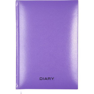 Ежедневник недат. А5 Attomex Even 320стр., сиреневый, тв.обл., бумвинил, ляссе, 70г/м2