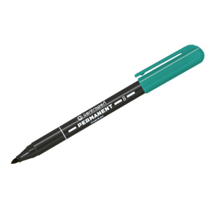 Маркер перманентный 2,0мм, зеленый