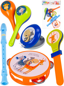 Набор музыкальных инструментов "Веселый оркестр" 6 предметов