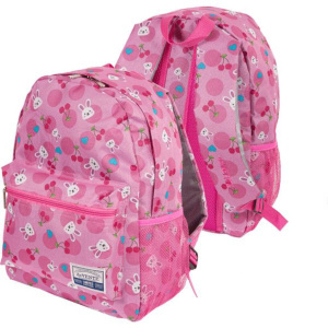 Рюкзак подростковый 38*30*14см  deVENTE " Ergo. Cherry Rabbit",ткань, 1 отд. на молнии, 3 кармана
