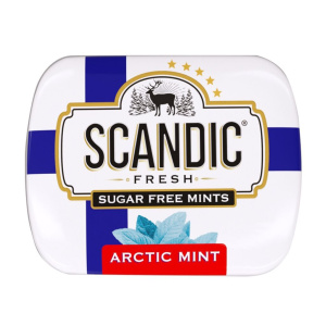 Драже освеж. б/с "SCANDIC. Арктическая мята" 14 гр