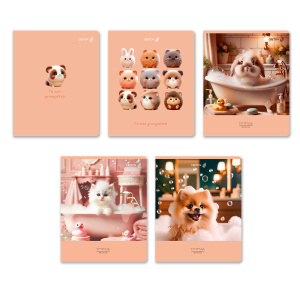 Тетрадь А5 48л кл. Светоч "Весёлые хвостики"