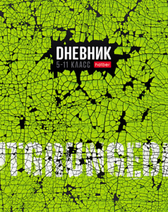 Дневник старш кл. обл. 7БЦ "Яркий гранж" глянц.лам., 48л.