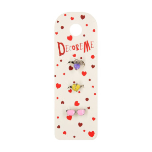 Набор колец  3 шт, 6 видов