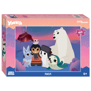 Пазлы  160 элементов  230*330мм.  "Умка" (С/м)