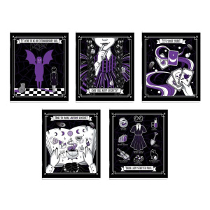 Тетрадь А5 48л кл. Феникс+ "Милая готика" выб.твин-лак, белизна 100%