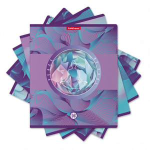 Тетрадь А5  96л кл. Erich Krause "Meditation" мат.ламинация