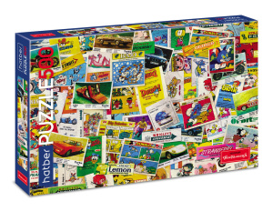 Пазлы  500 элементов  480*330мм.  "Ностальгия. Жвачка СССР" Premium