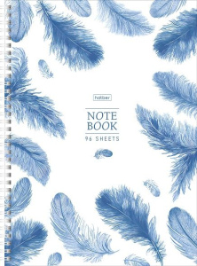 Тетрадь А4 7БЦ  96л кл. гребень Hatber "Красота и легкость" мат.лам., перф.на отрыв