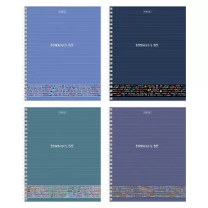 Тетрадь А5  48л ЛИН. гребень Hatber "Вспомнить все. Русский язык" 4 диз.в спайке