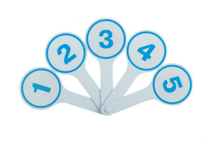 Веер цифр "От 0-10"