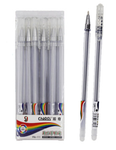 Ручка гелевая Basir серебро, 0,6мм