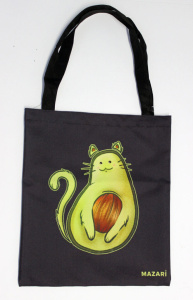 Сумка-шоппер 36,5*40см Mazari "Avocado" 1отд.