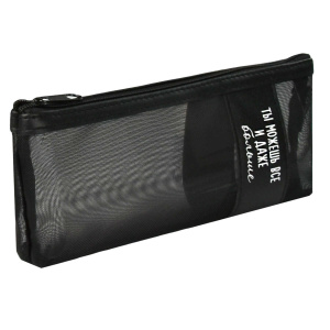 Пенал-косметичка (200*80*30) молния, кожзам, нейлон "Ты можешь все"