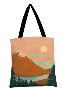 Сумка-шоппер 35*42 см Арт и Дизайн "Горы"