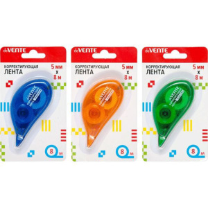 Корректирующая лента deVENTE,  5мм* 8м, ассорти