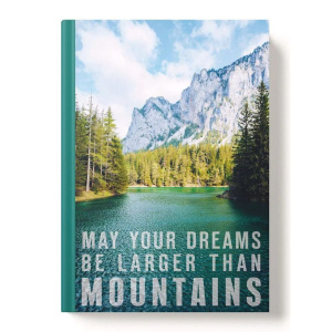 Блокнот А5 7БЦ 160л "Горное озеро" кл., глянц.лам.