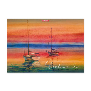 Альбом А4 30л клеевой кор. "Regata de Vela"