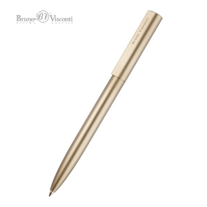 Ручка автомат. в футляре "Torino. Шампань" шарик., 1,0мм, металл., синие чернила