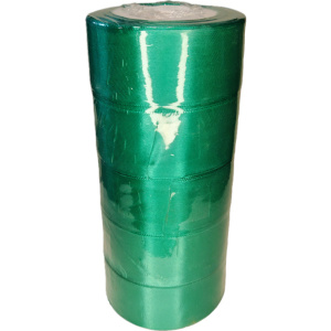 Лента упаковочная атласная 40мм, 22 м морская волна (5шт/уп)