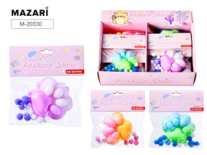 Антистресс-мялка "Сквиш лапки" 6,5*7см ассорти 3 вида