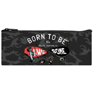 Пенал-косметичка (190*75) молния, ткань "Skate republic"