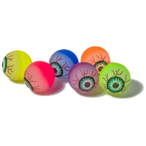 Мяч - попрыгун "Глаз" 2,5см в пакете