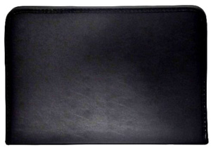 Папка деловая к/з А4 1 отделение Люкс, с зажимом д/бумаг