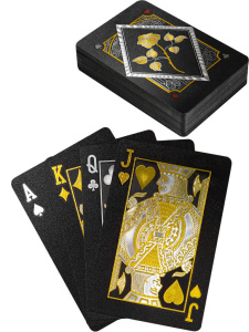 Карты игральные 54шт,  "Дама Пик" черный