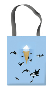 Сумка-шоппер 31*39см Пчёлка "Айсберг"